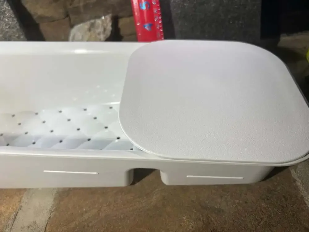 Kohler White Sink KOHLER Riverby Rinsing Colander with Cutting Board 1167299
